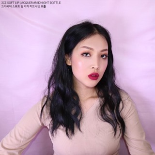 SON 3CE SOFT LIP LACQUER màu MIDNIGHT BOTTLE