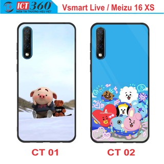 Ốp Lưng Kính VSMART LIVE/ MEIZU 16 XS - In Theo Yêu Cầu - Hình 3D