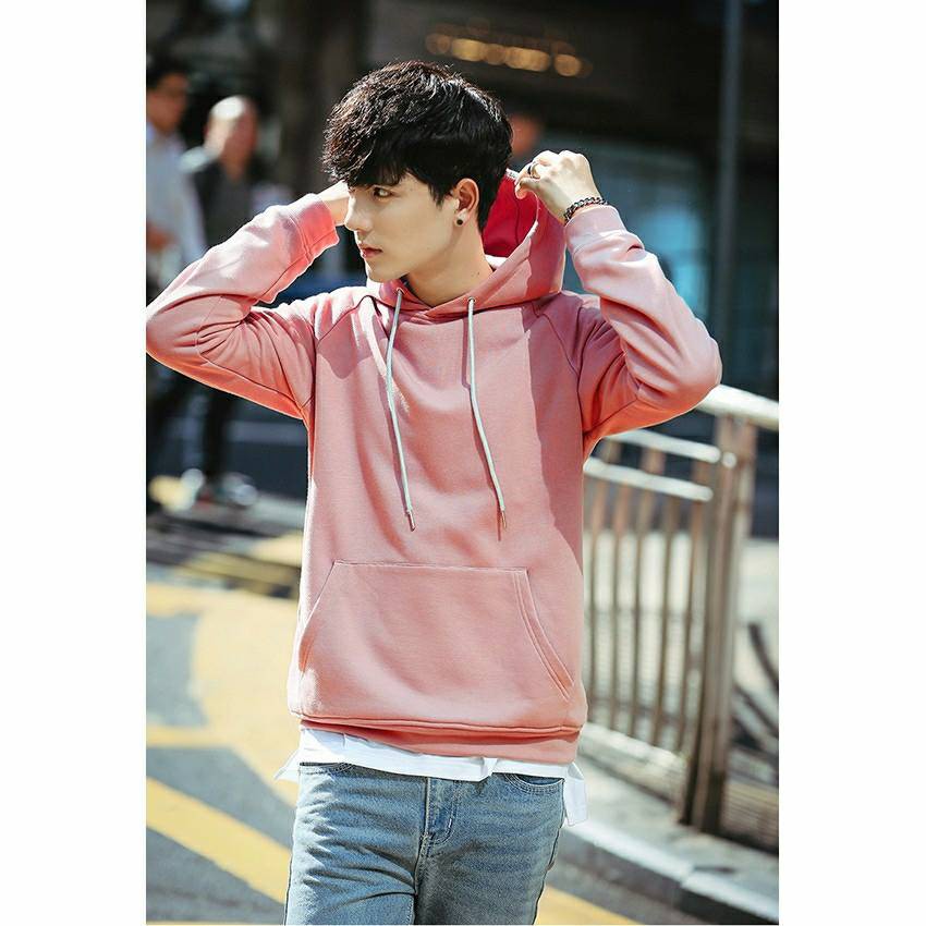 Áo Hoodie Nam Nỉ Trơn Nhiều Màu [Hoodie Có Nón] MAK 001