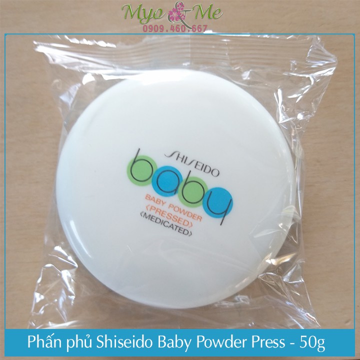 Phấn phủ Shiseido Baby Powder Pressed - 50g NEW 2022