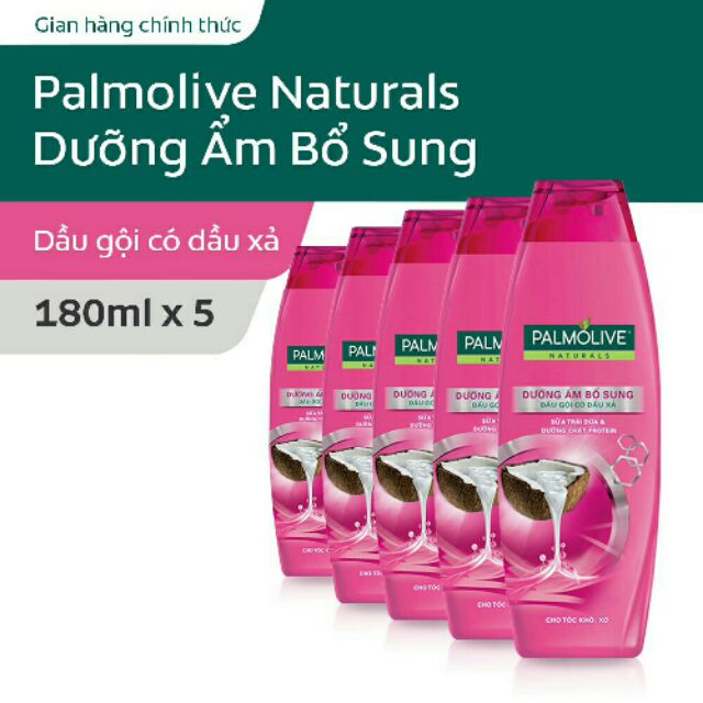 1 chai dầu gội đầu palmolive dưỡng ẩm bổ sung