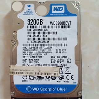 Ổ cứng laptop 500gb-40gb