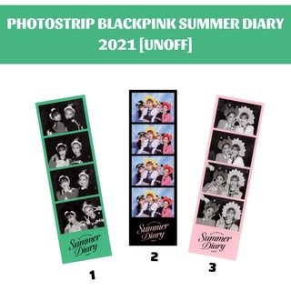 Ảnh photostrip blackpink summer diary 2021