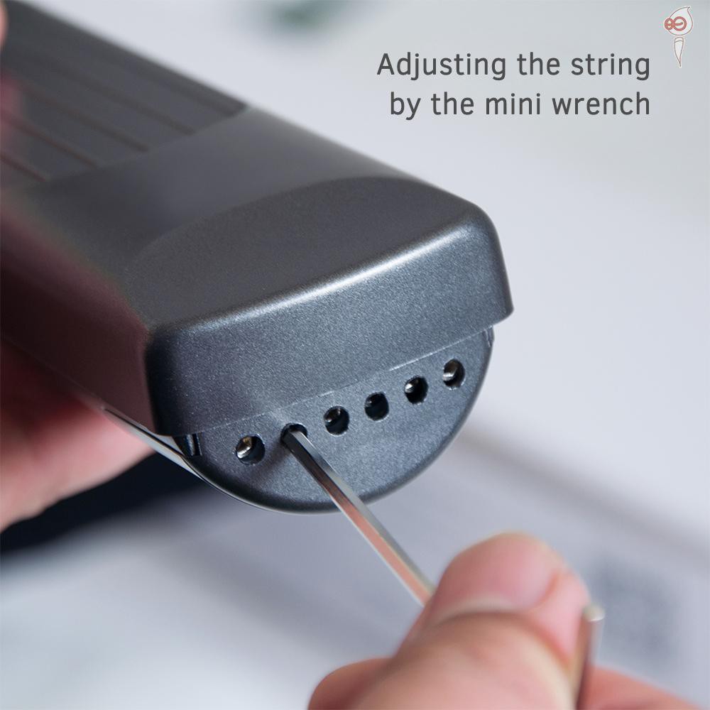 X&S 6-String Pocket Guitar Chord Trainer Folk Guitar Practice Tool Gadget 6 Frets with Rotatable Chords Chart Screen for Beginners fingering Practice