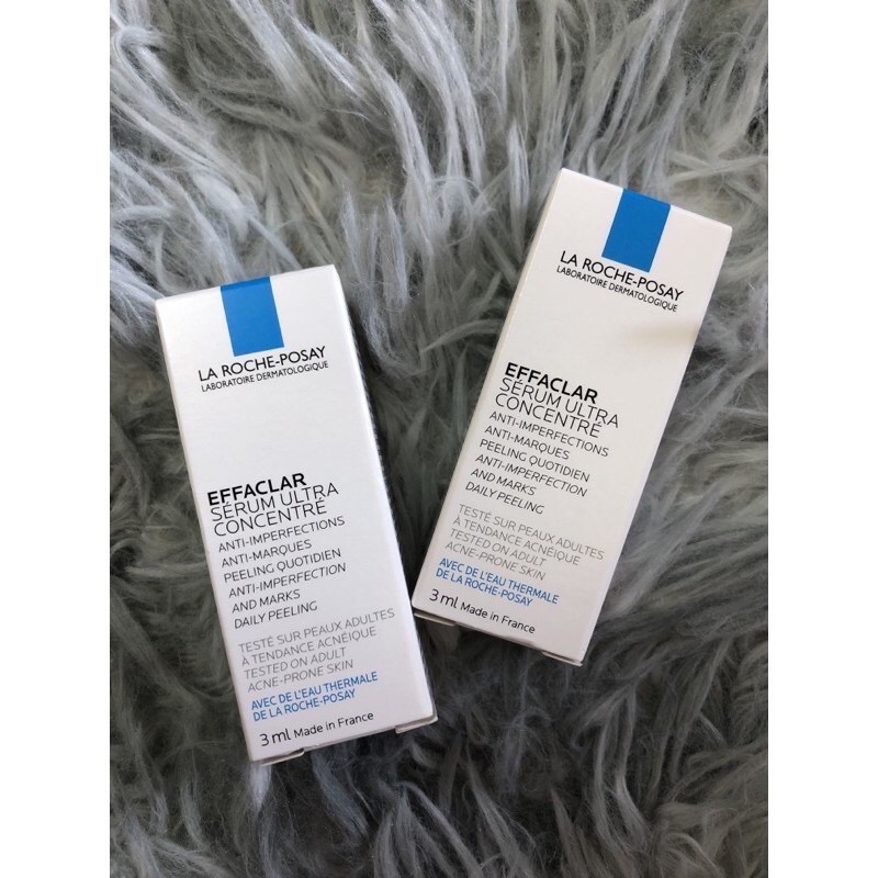 Tinh chất giảm mụn 3 tác động EFFACLAR ULTRA CONCENTRATED SERUM La Roche Posay 30ml, 3ml ( laroche posay)