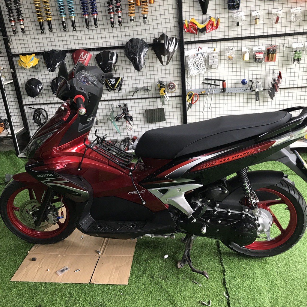 Baga Air Blade, AB 2008-2010 Gắn Giữa Có Móc 10li Chất Liệu Inox Chắc Chắn Bền Bỉ