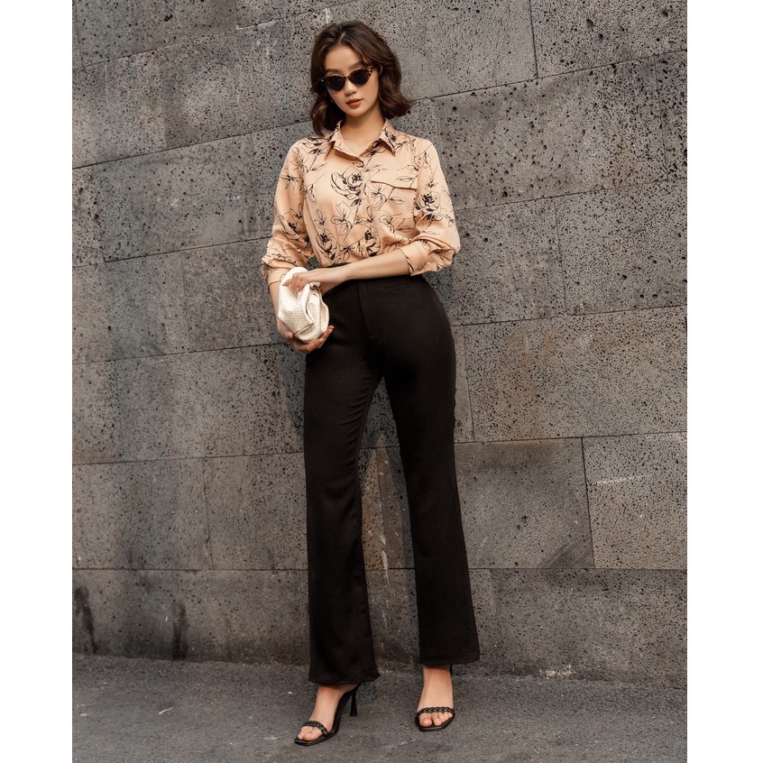 OLV - Quần Midnight Textured Flare