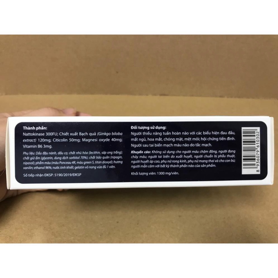 [Chính hãng] Citibrain tăng cường tuần hoàn não - Hộp 30 viên  Date mới