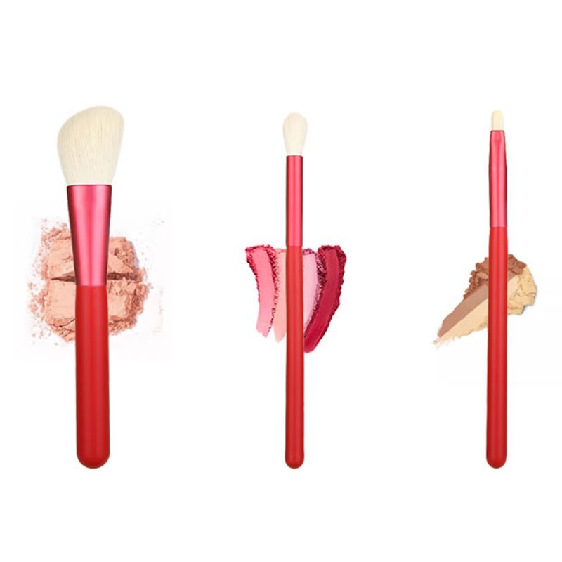 Bộ 12 Cọ Trang Điểm Chuyên Nghiệp Kèm Hộp Đựng Ốp