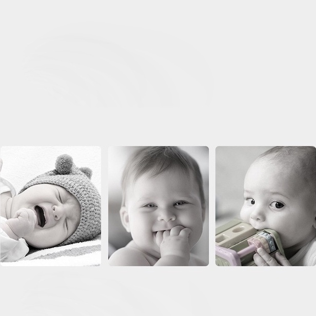 Đồ chơi gặm nướu hình nấm slicol, Shop Bố Sam, 2in1 khay để đồ ăn dặm kèm hộp đựng an toàn, hình dạng dễ thương.