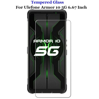 Kính cường lực 9h 2.5d bảo vệ màn hình chống cháy nổ cho ulefone armor 10 5g 6.67 "