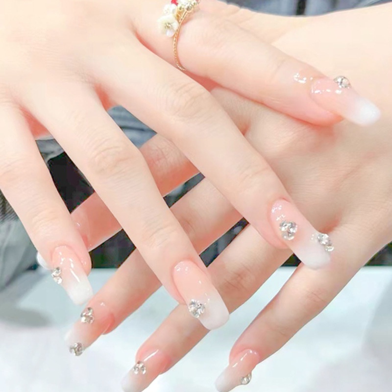 Set Hạt Đá Pha Lê Tròn AB Trang Trí Móng Nghệ Thuật