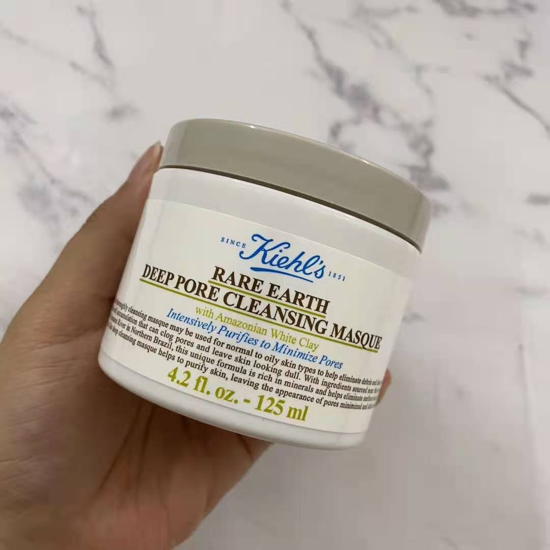 SASA ❤  KIEHL'S (Hàng Mới Về) Mặt Nạ Bùn Làm Sạch Sâu Kiểm Soát Dầu Thu Nhỏ Lỗ Chân Lông 125ml