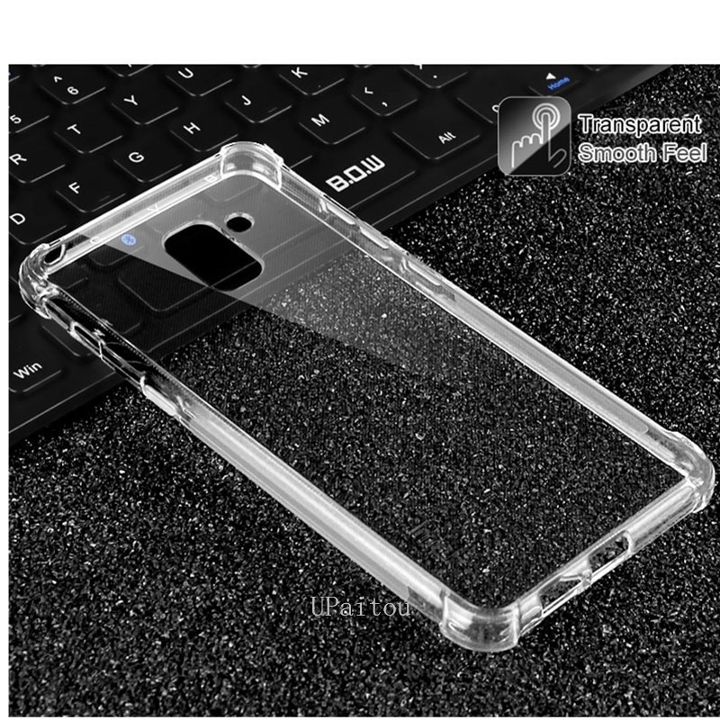 Clear Casing Samsung Galaxy M51 A21s A51 A71 A20s A50 A6 A8 Plus J4 J6 J8 2018 Ốp lưng nhựa trong suốt siêu mỏng