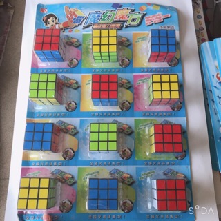 Khối rubik vuông 3x3 (12 chiếc)