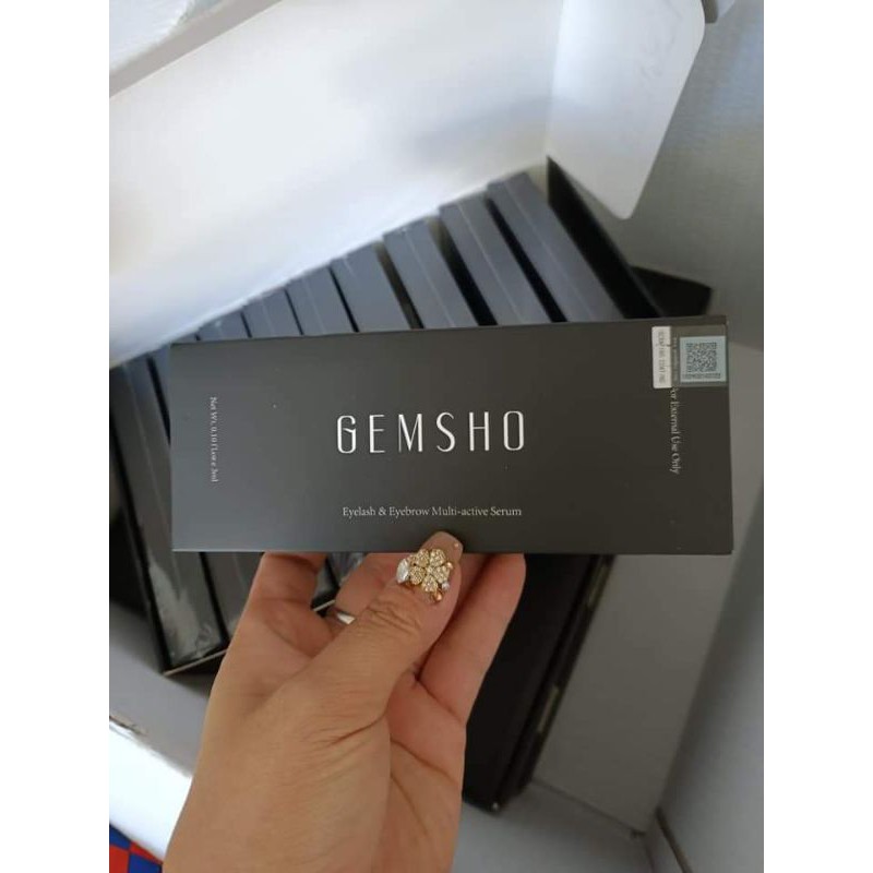 Serum dưỡng dài mi GEMSHO EYELASH &amp; EYEBROW ENHANCING