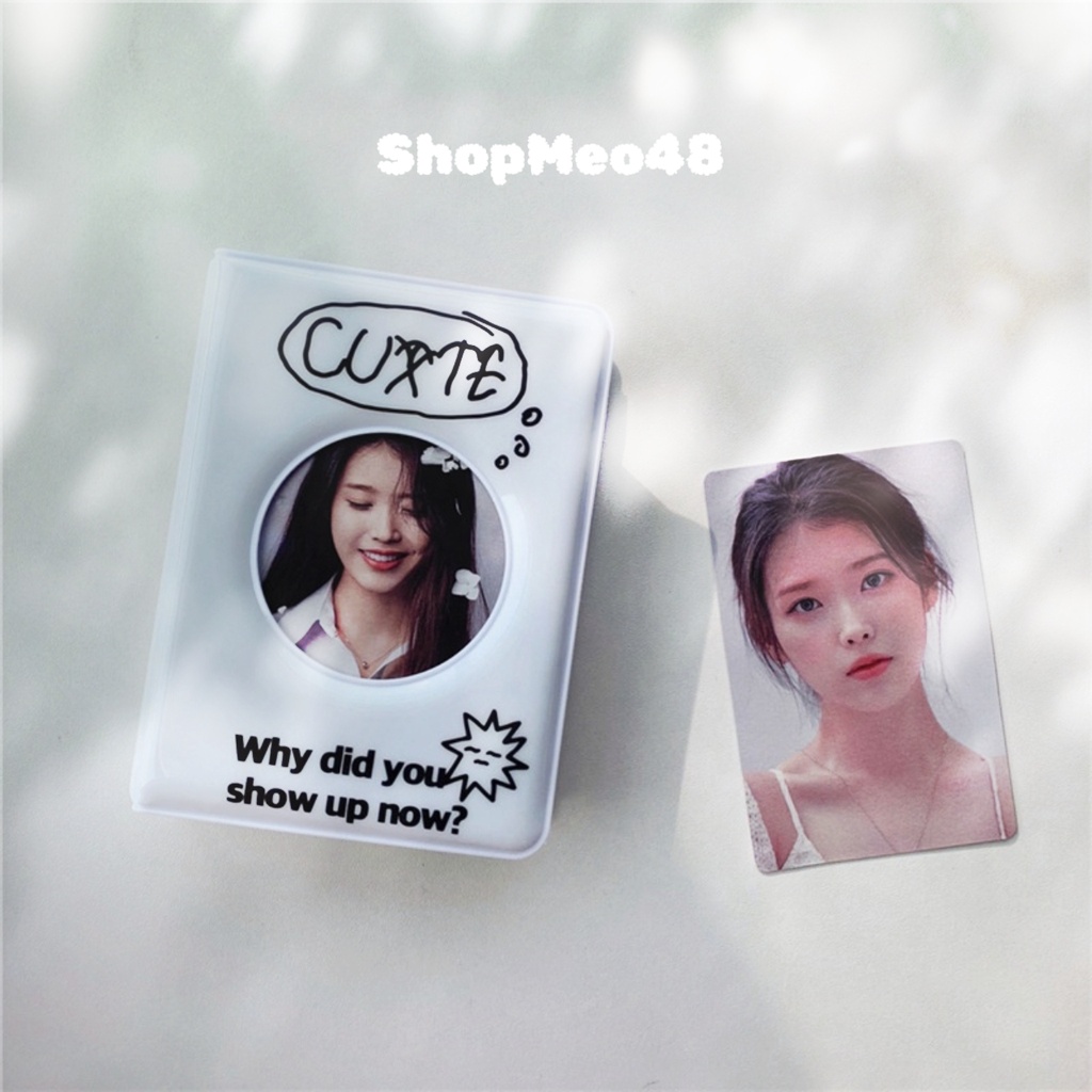 CÓ SẴN Collect book / Album ảnh [CLB01] dùng để sưu tầm, bảo vệ ảnh polairoid, photocard, thẻ bài, anime