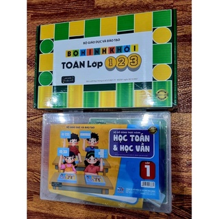 Bộ đồ dùng thực hành toán và học vần lớp 1 chương trình mới
