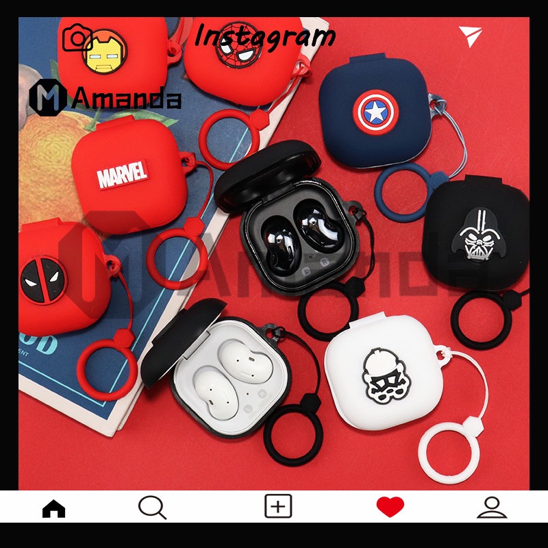 EB17 Samsung Galaxy Buds Live / Galaxy Buds Pro / Galaxy Buds 2 Case New Silicone Case Cover series Dust-proof Protective Case for Samsung Galaxy Buds live