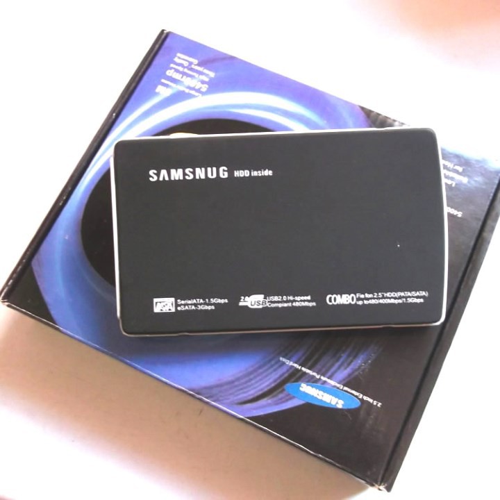 HỘP ĐỰNG Ổ CỨNG HDD BOX SAMSUNG 2.5 SATA 2.0