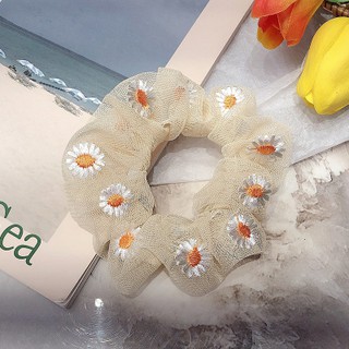 Scrunchie cột tóc Hoa Cúc Họa Mi xinh xắn
