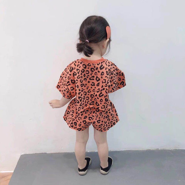 VN22 Size90-130 (9-27kg) Set bộ thun bé gái, áo quần kết hợp Thời trang trẻ Em hàng quảng châu