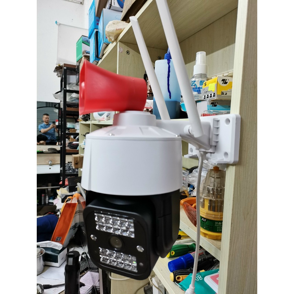 TẶNG THẺ 64GB CAMERA YOOSEE 5.0 MPX  HÌNH ẢNH SIÊU SẮC NÉT, CHỐNG NƯỚC TỐT, ĐÊM CÓ MÀU, LOA BÁO ĐỘNG LỚN NÊN BÁO ĐỘNG