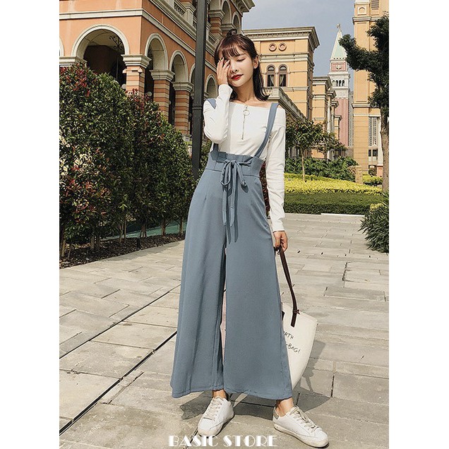 [ORDER] QUẦN YẾM VẢI ỐNG RỘNG ULZZANG 7010