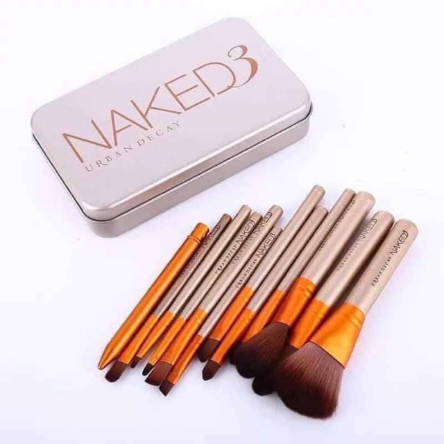 Bộ cọ trang điểm 12 cây cọ Naked3