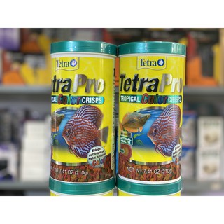 THỨC ĂN CÁ CẢNH TETRA PRO TROPICAL FISH COLOR CRISP 210 G
