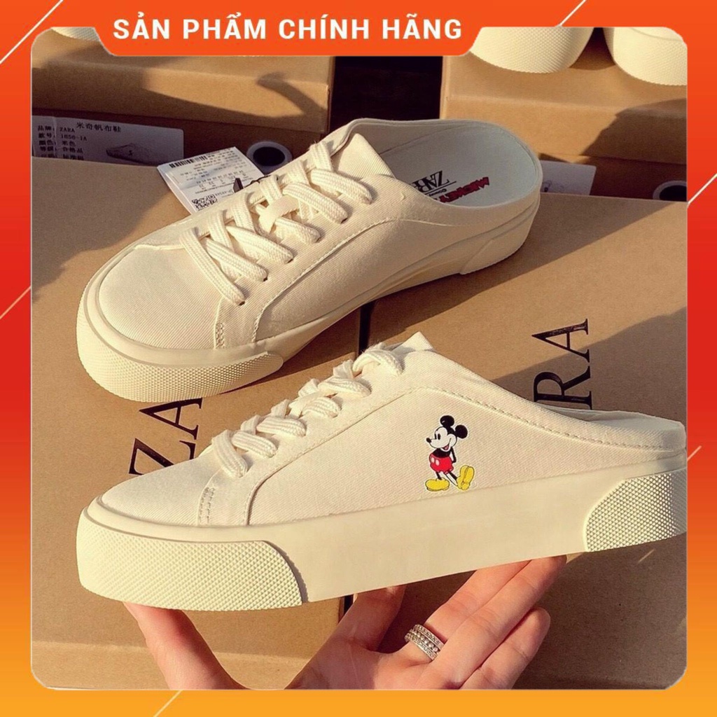 NEW 100% - Giày Mule Zara Mickey chính hãng giá tốt