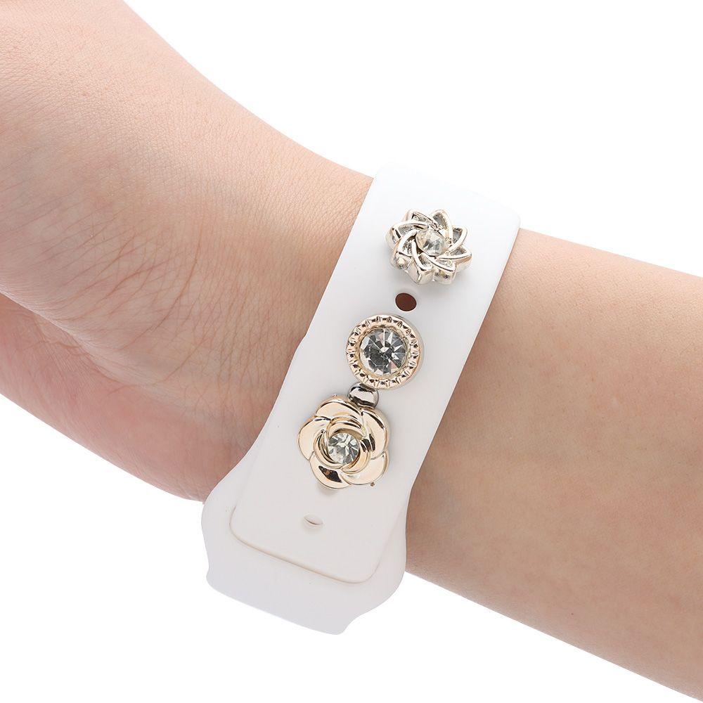 Nhẫn Đeo Tay Đính Ngọc Trai Thời Trang Cho Đồng Hồ Apple