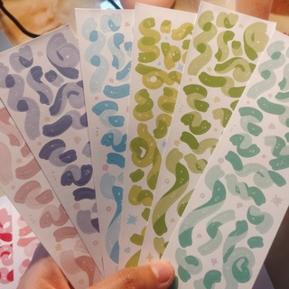 Tấm nhãn dán trang trí card
