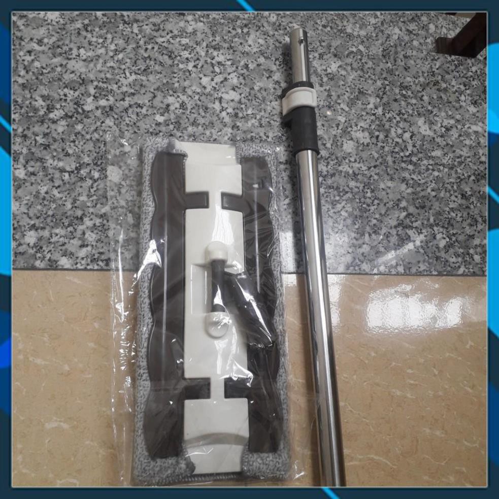 Chổi cây lau nhà hình chữ nhật cán inox !!!