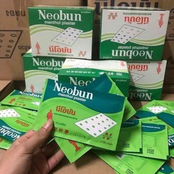 10 Miếng Cao Dán Thái Lan Neobun