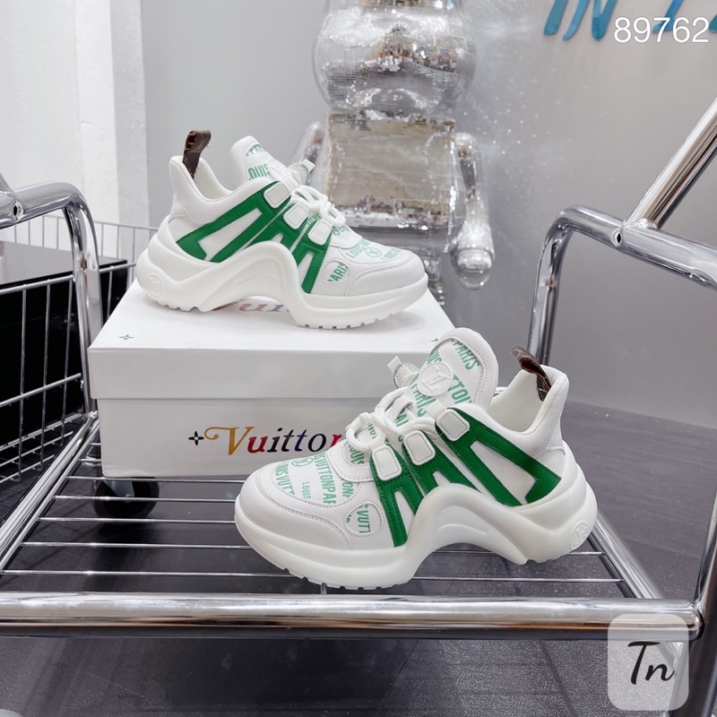giày thể thao lv đế cong, sneaker lv super fullbox