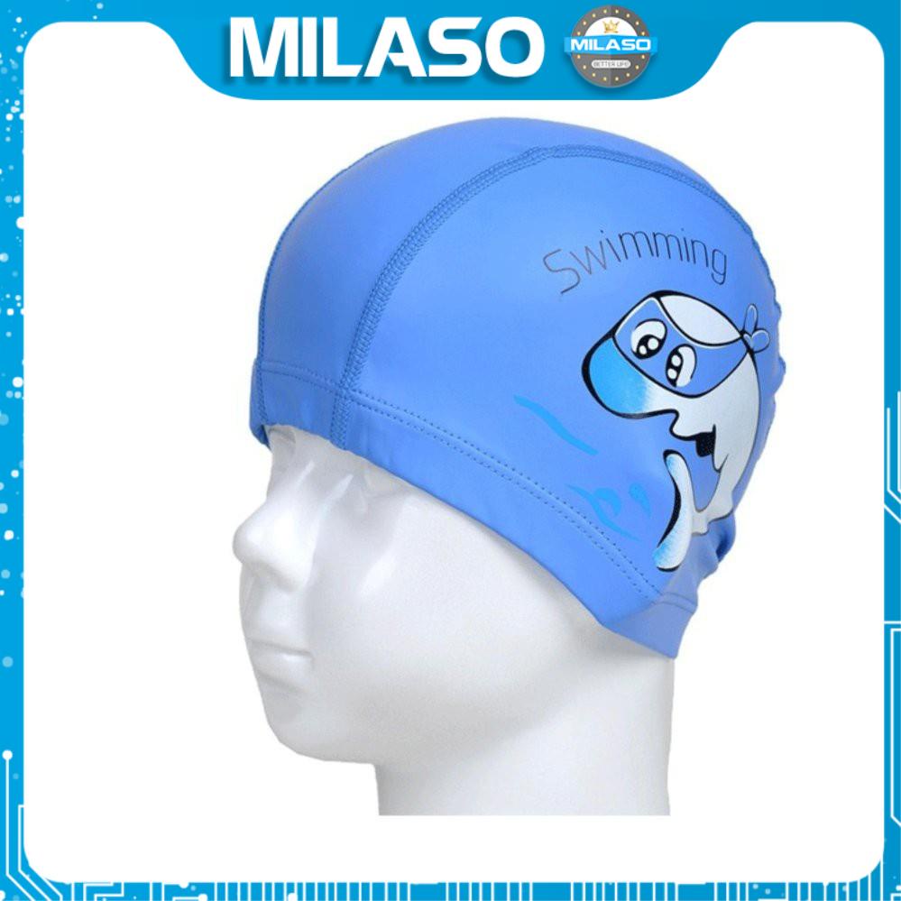 Kính bơi cho bé MILASO chống mờ tặng kèm mũ bơi, bịt tai, bịt mũi trẻ em bơi lội SS-001016 [Tặng ngoáy tai có đèn]