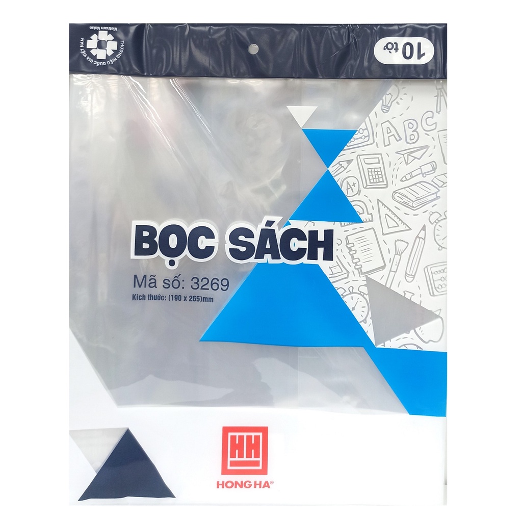 Bọc sách giáo khoa Hồng Hà 3269