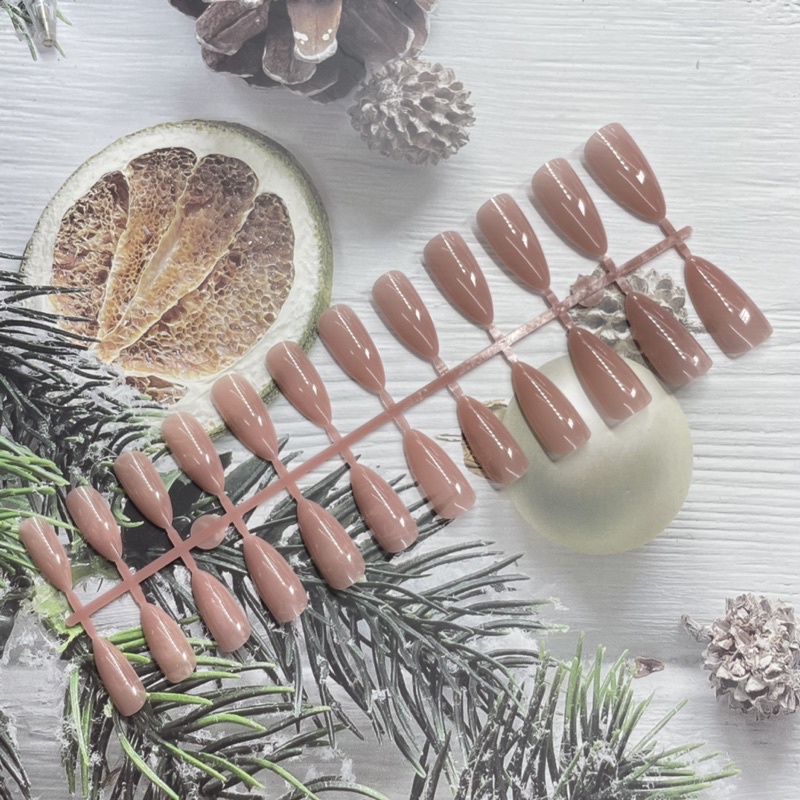 Móng up thạch sơn sẵn tiện dụng, móng tay giả sơn sẵn màu thạch Thiên Di Nail