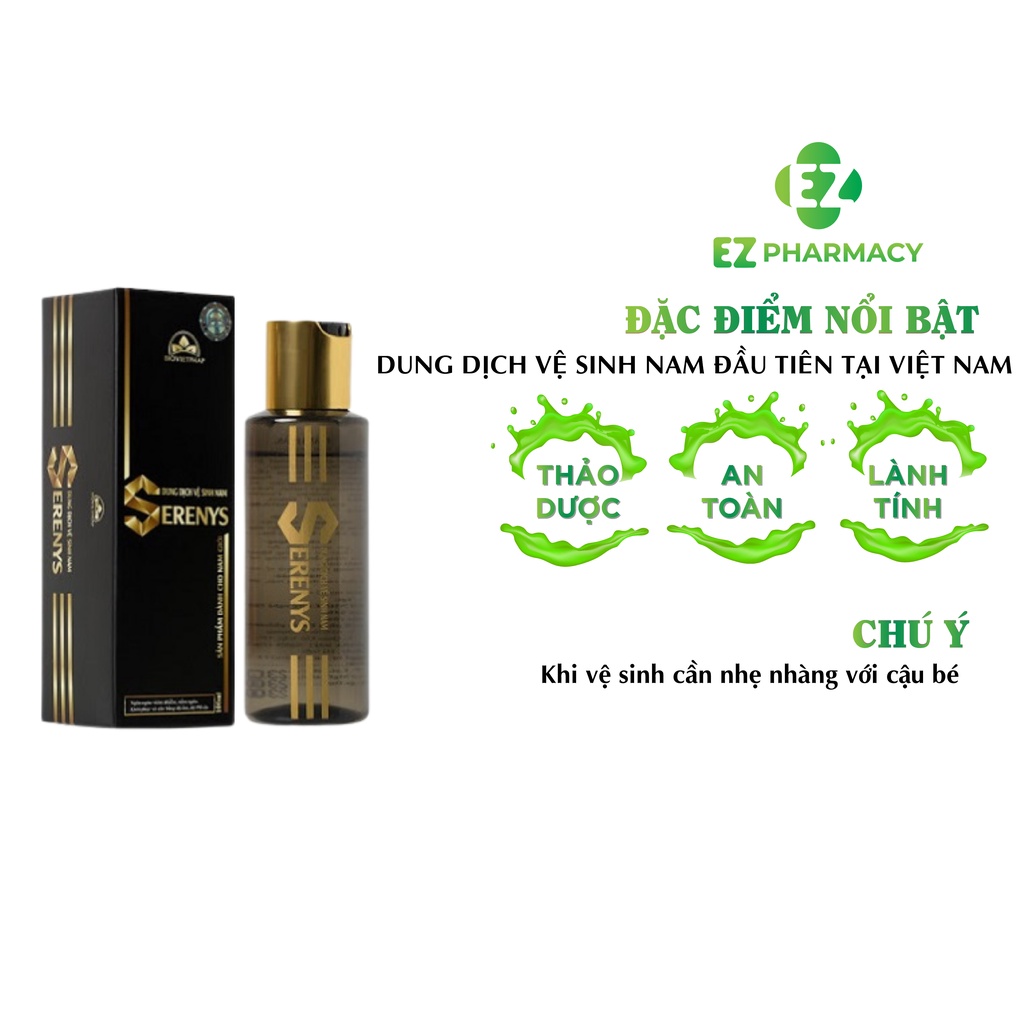 Dung dịch vệ sinh nam Serenys - Chính Hãng