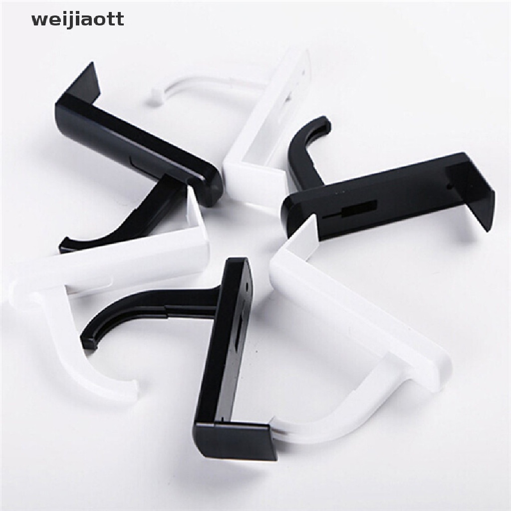 weijiaott Portable Headphone Headset Holder Hanger Wall PC Hanging Stand Hook Useful Tools WT