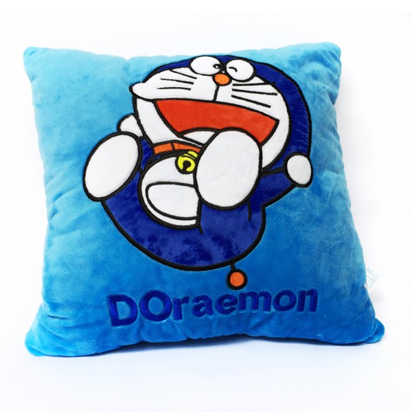 GỐI ÔM DOREMON VUÔNG (40 x 45 CM) G26 (XANH DƯƠNG)