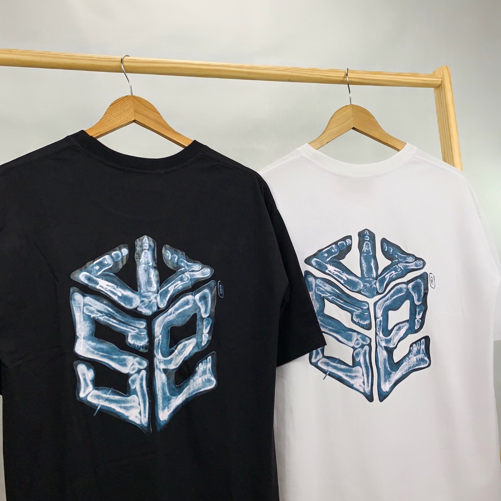 Áo Thun Phom Rộng Tay Lỡ SWE Xương, Vải Cotton 75% Co Giãn 4 Chiều.