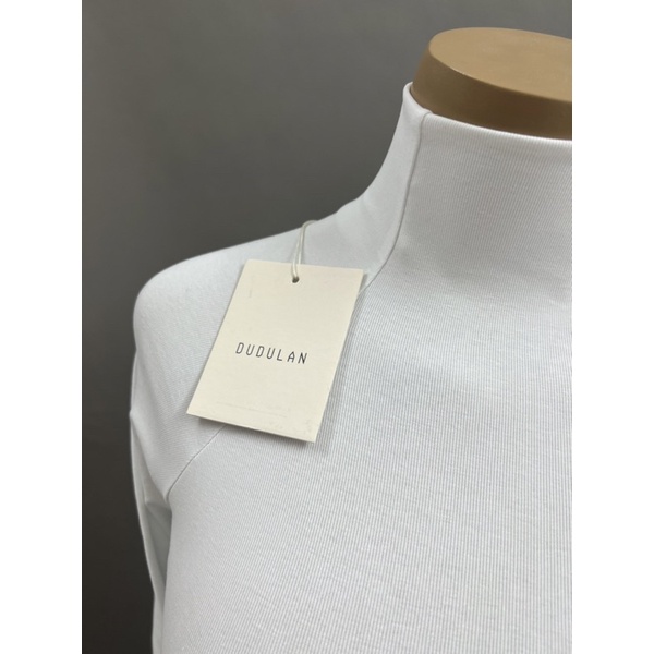 Áo croptop cổ lọ tay dài DUDULAN - A05