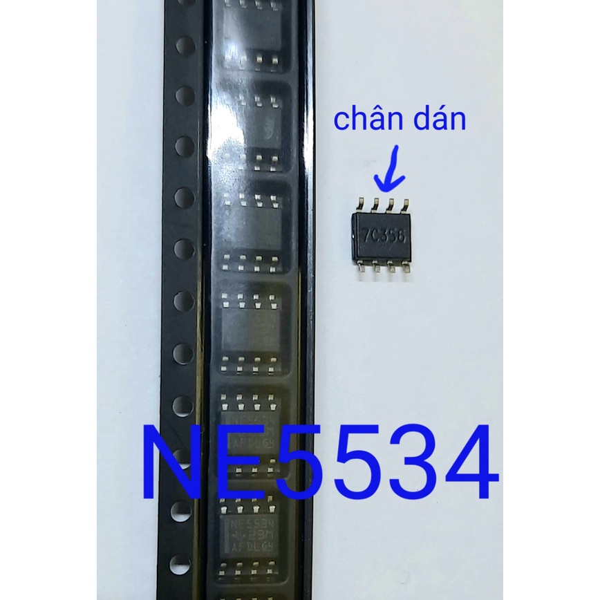 IC Khuếch Đại Âm Thanh NE5534DR NE5534 SOP-8 - giá 1 con 6k