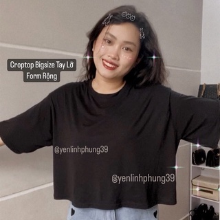 (BIGSIZE) ÁO CROPTOP BASIC SIÊU CO DÃN