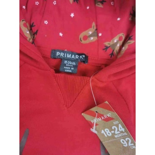[0-36M] Bộ Primark tuần lộc
