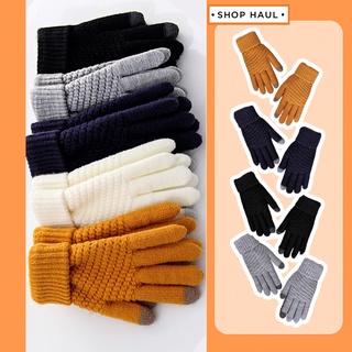 Găng tay len giữ ấm có cảm ứng Shop Haul - GT-L01