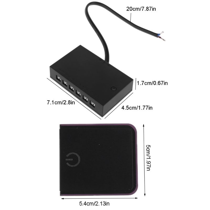 Cảm Biến Chuyển Động PIR 12V 24V Cho Đèn LED