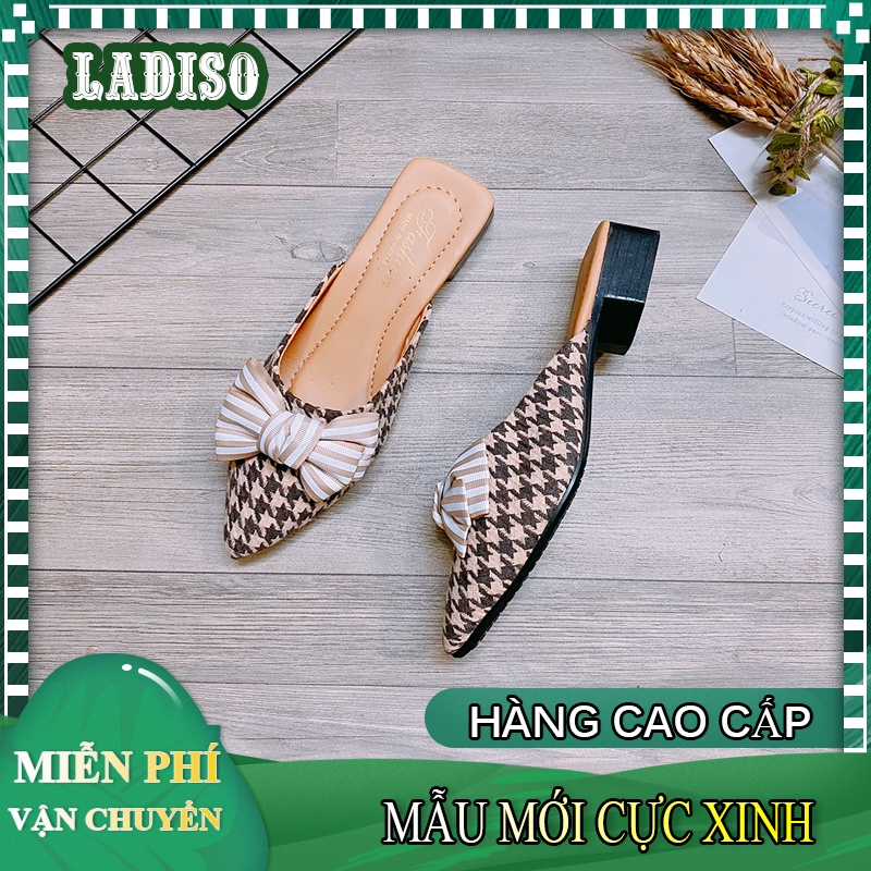 Dép nữ Sục nữ bít mũi thời trang LADISO kiểu dáng sang chảnh cực xinh - TT315